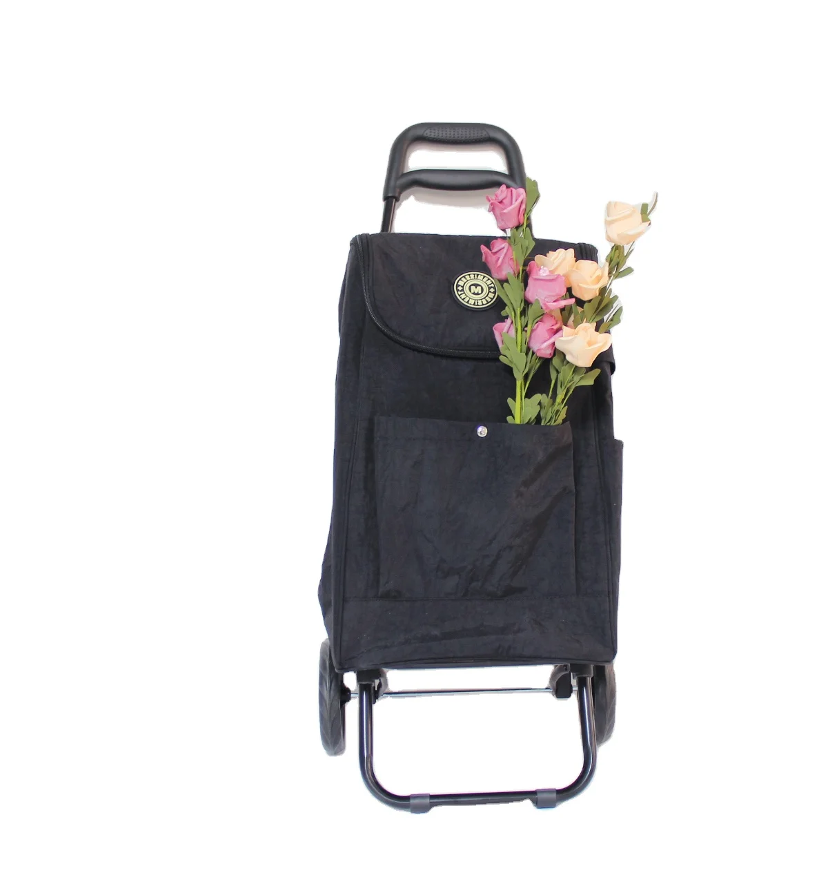 

2021 new style can come to draw proofing patterns and customize environmental protection folding shopping trolley bag