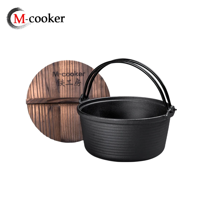 Camping Stand Cast Iron Pot Camping Tripod Hanging 26 Cm Dutch Oven