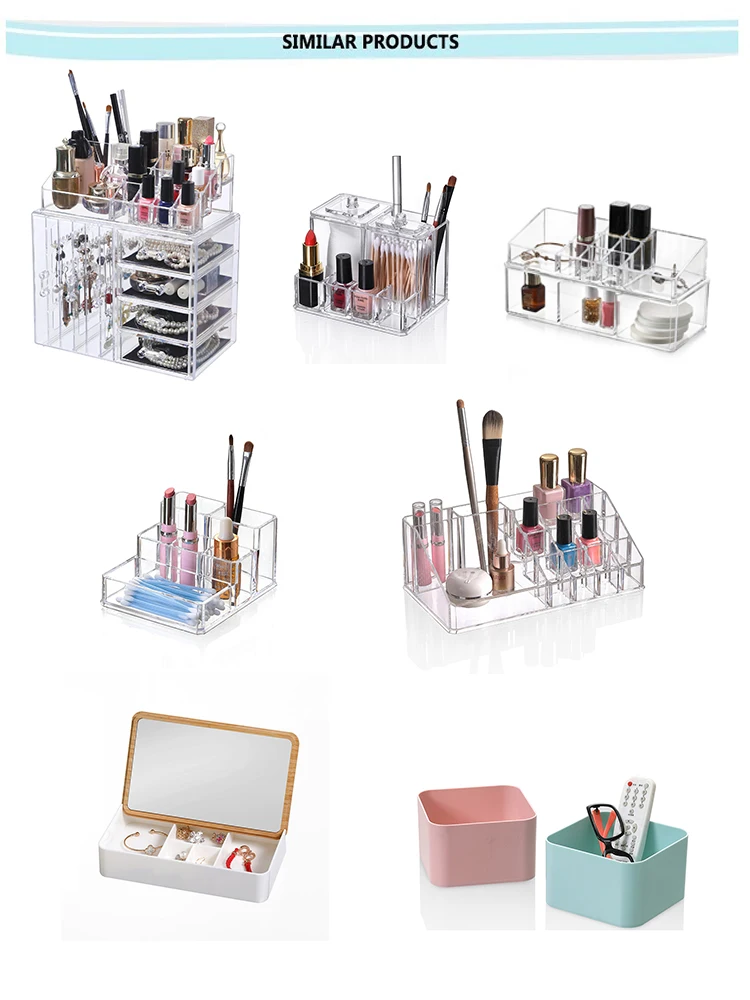 Clear Makeup Storage Organizer 2 tier 360 Rotating Makeup Organizer,Lazy Susan Acrylic Makeup Organizer For Cosmetics storage