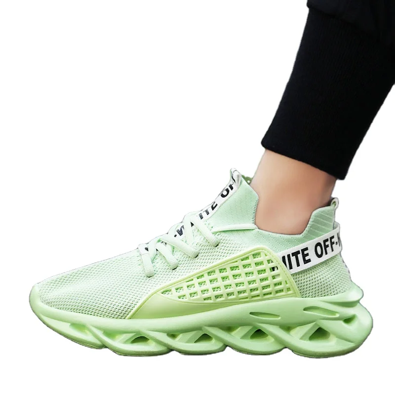 

High Quality China Wholesale Breathable Fly Weave Sports Shoes Outdoor Casual Shoes Men, Picture color