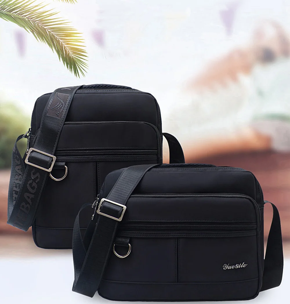 

Wholesale waterproof nylon trendy luxury shoulder multifunctional durable mens messenger bags for men sling bag crossbody