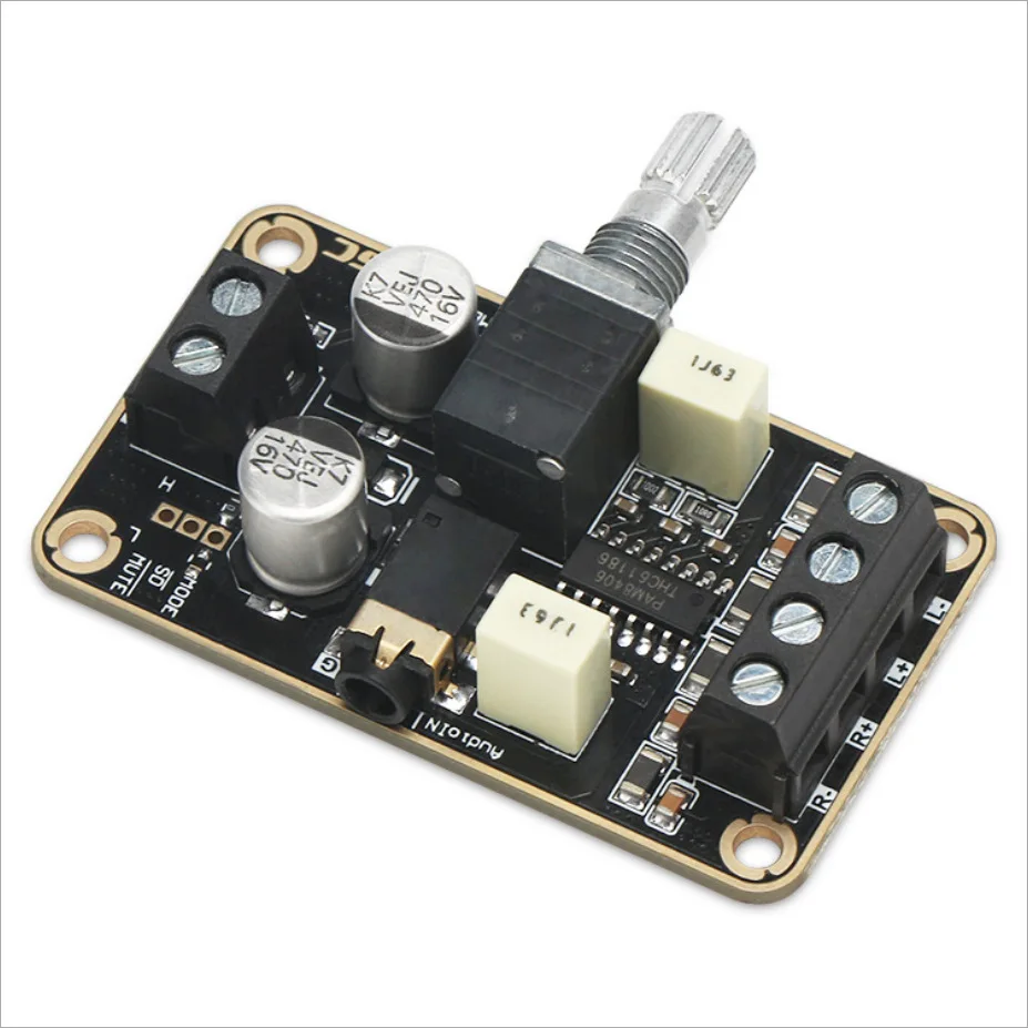

Factory Outlet PAM8406 5V 2*5W Digital Amplifier Car Speaker Amplifiers PCB Board Mini Class D Stereo Audio Amplifier