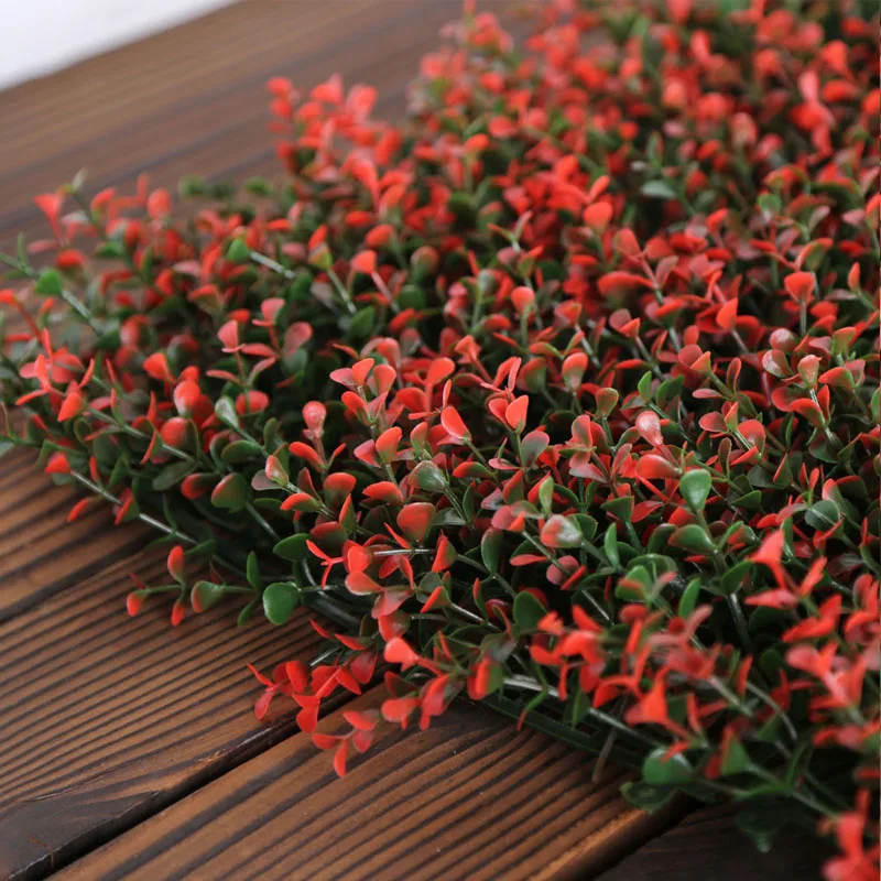 
Outdoor UV Resisted Faux Boxwood Hedge Rolls Garden Vertical Wall Artificial Boxwood Green panels 