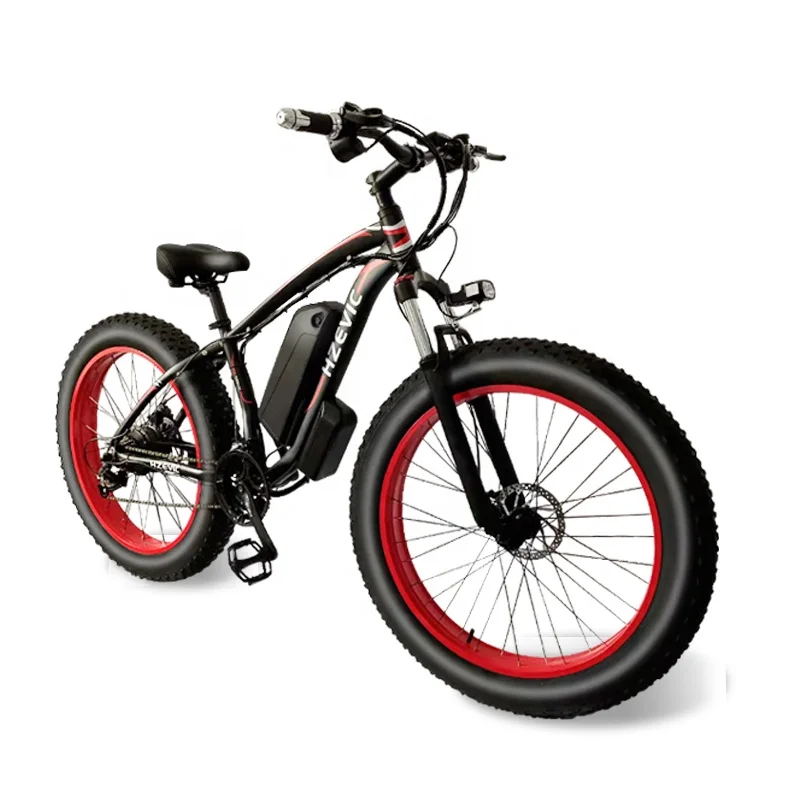 

Hot Sale HZEVIC 48v 750w 1000w 26 inch Adult Electric Bicycle Fat Tire Full Suspension Mtb 1000W Electric Bike