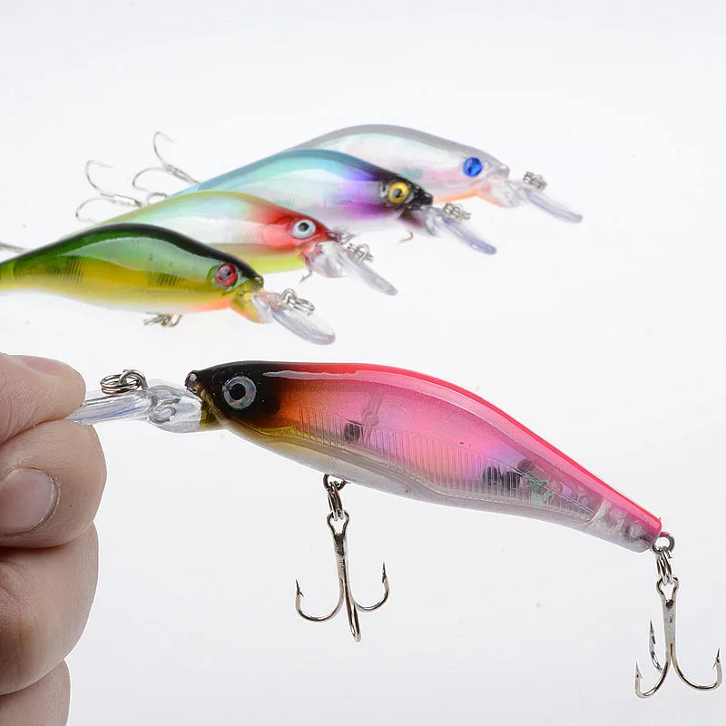 

1Pcs 10cm/11.5g Wobblers Minnow Sea Fishing Baits Lure For Suspension Artificial Hard Carp Fish Isca Swimming 0.6m-2.4m