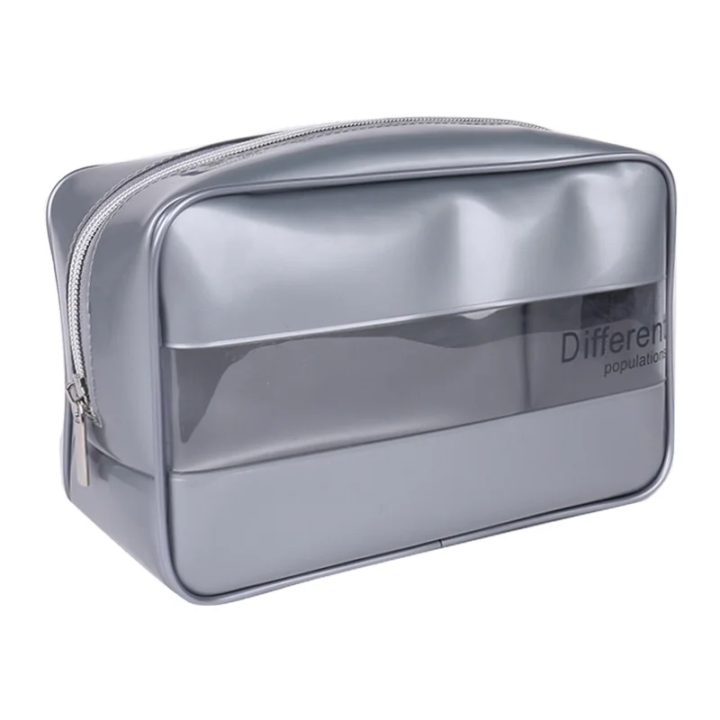 

Waterproof Pvc Zip Pouch Kit Transparent Travel Makeup Mini Wash Cosmetic Bags