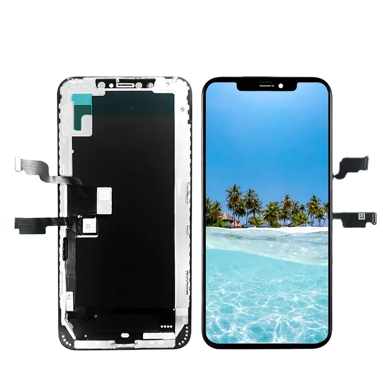 

Factory Price Mobile Lcd X Xs Max 11 12 Promax Screen Replacements Digitizer Display Panel Touch Lcd For Iphone Xs Max Tft&Oled, Black