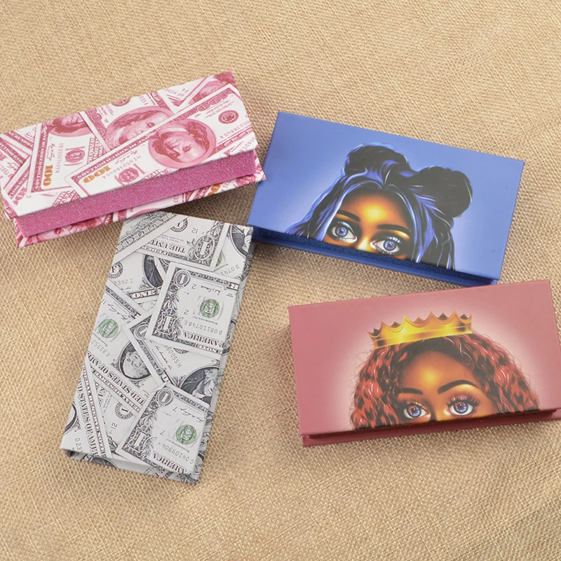 

Private Label Custom Packaging 3D Mink Eyelashes Magnetic Eyelashes Box