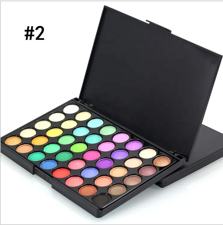 

Hot Selling 40 colors/set eye shadow bead matte multi color eye shadow palette