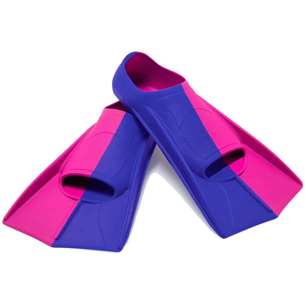 

Newbility  short kid adult free diving plastic fins swim fins training