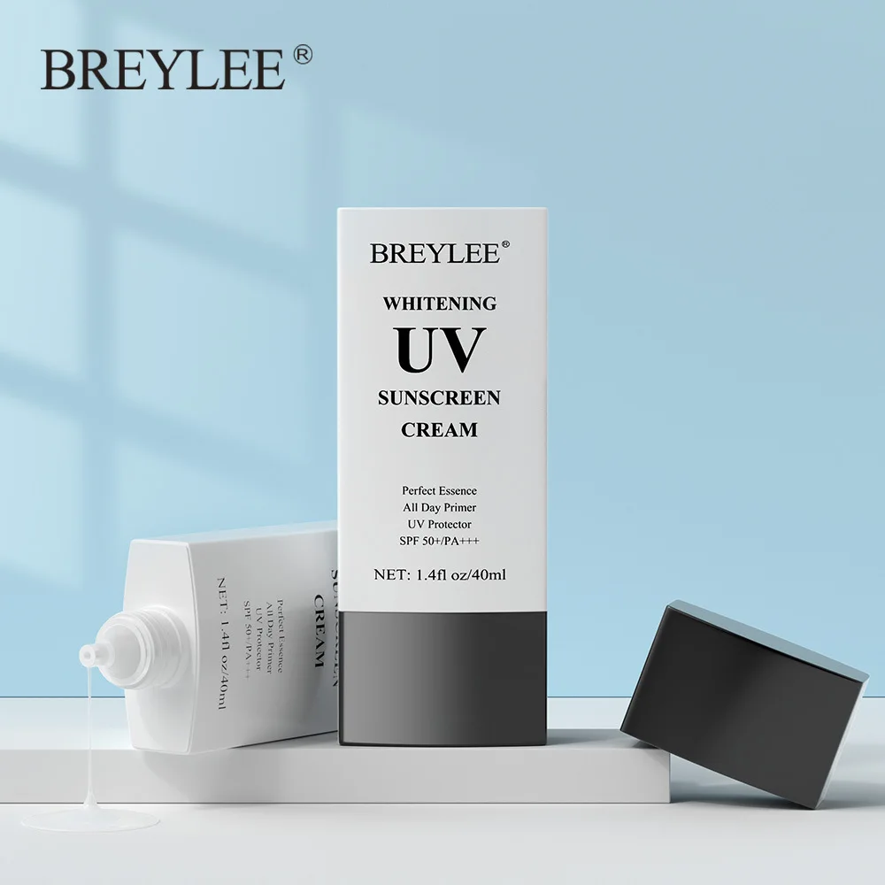 

BREYLEE Whitening UV Sunscreen  SPF50 waterproof isolation brightening skin sun block UV Protector