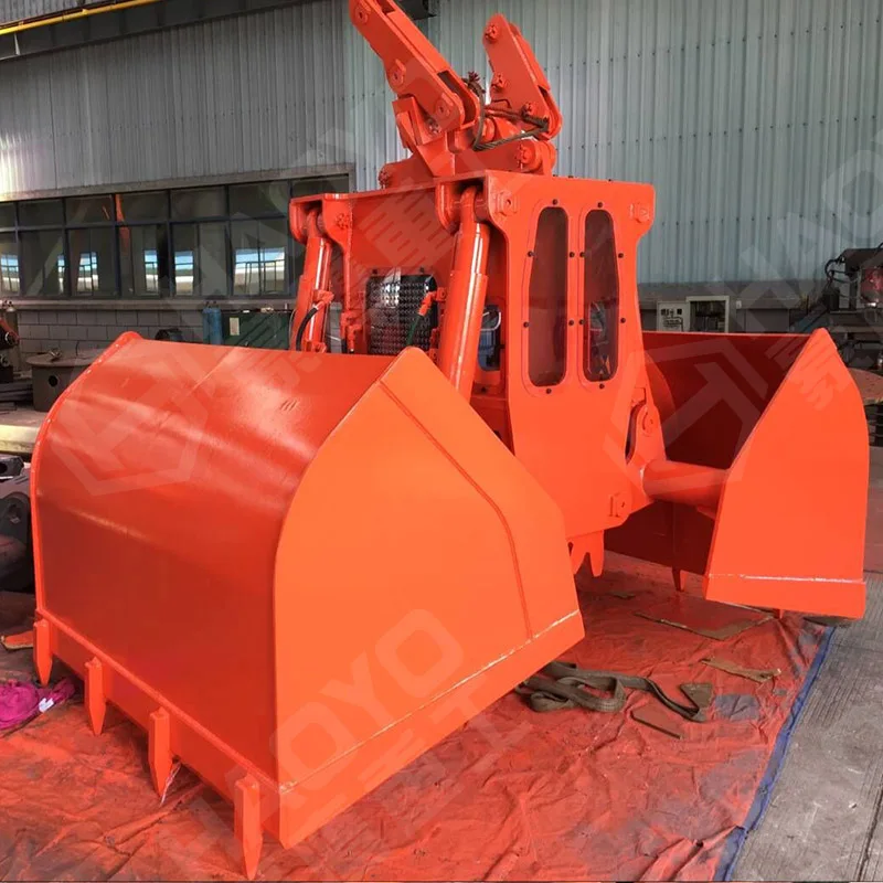 
New Clamshell Electric Hydraulic Grab Bucket 