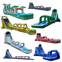 

Customized dry bouncy inflatable water slides for kids