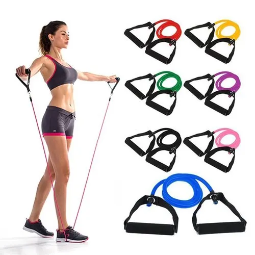 

Eco-Friendly pull up tubing Band Exercise Resistence Bands Tubes Latex, Customized color