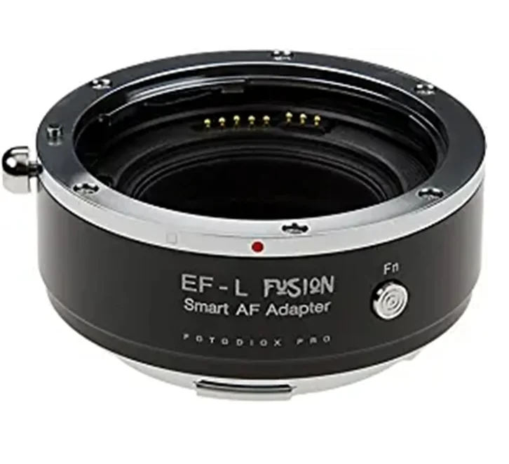 

Fotodiox EF-L Smart AF lens adapter For Canon EOS (EF/EF-S) D/SLR Lens to Select L-Mount Alliance Mirrorless Cameras