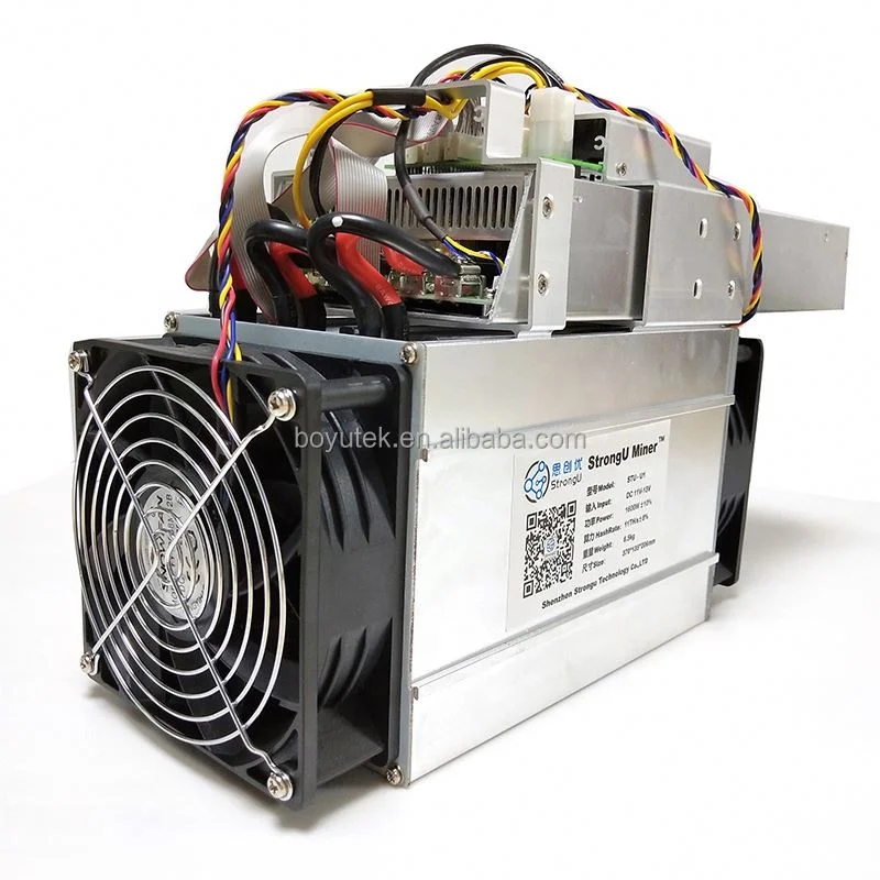 

2021 hot Used StrongU STU-U1 11T DCR ASIC Miner Strong U STU-U1+ Test Good before Shipping blockchain miners