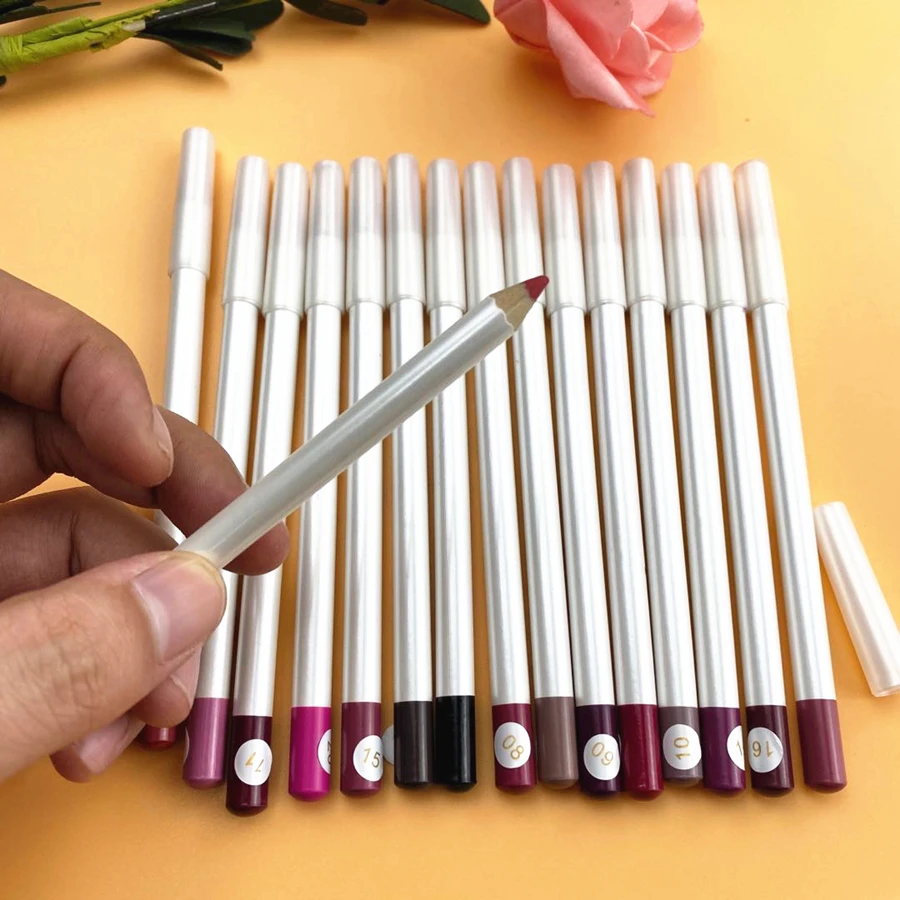 

Waterproof Lip Liner Pencil Private Label Lipliner creamy matte lip liner pencil Long Lasting custom logo makeup lip pencil