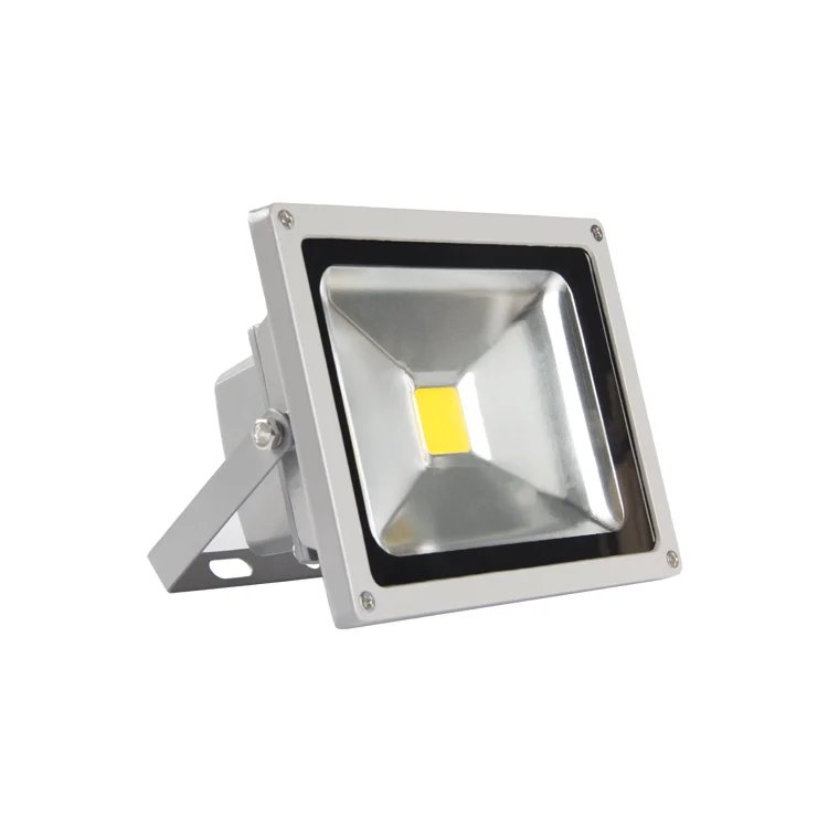 Energy Saving High Lumen IP65 Reflector Outdoor COB Light of life SMD 10W 20W 30W 50W Led Flood Light for Warehouse with stand