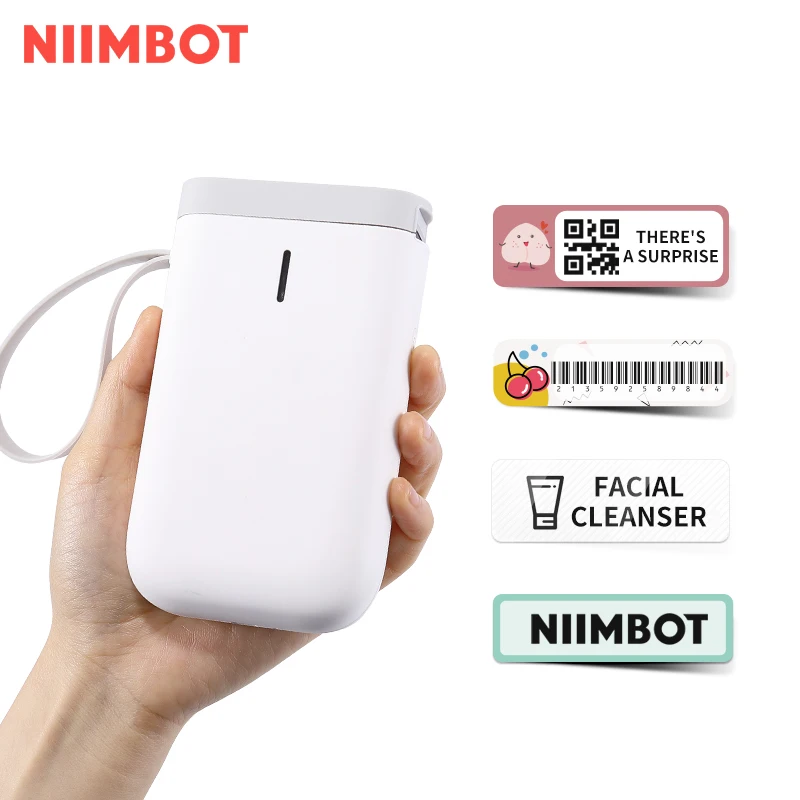 

NiiMbot barcode portable mini wireless connected thermal label printer smart label printer machine