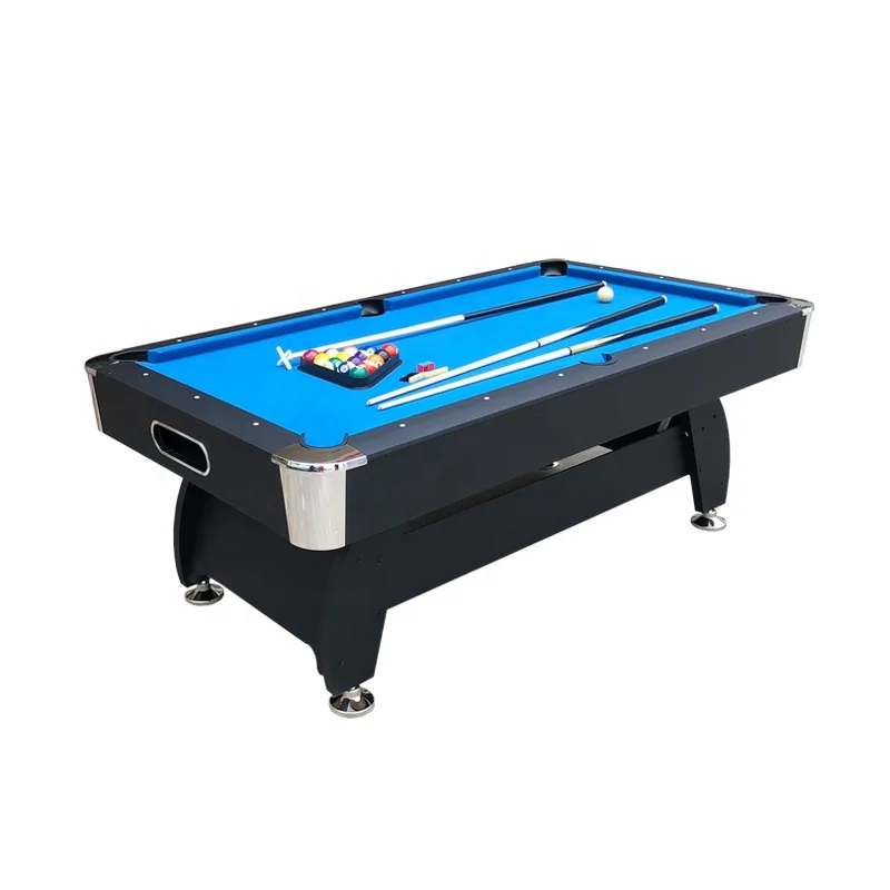 

Topsports High Quality 84" 7ft Billiard Pool Table Snooker Table TP-8407 Blue color