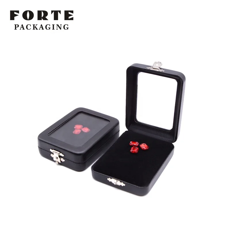 

FORTE wholesale jewelry box diamond gemstone display box, Customized