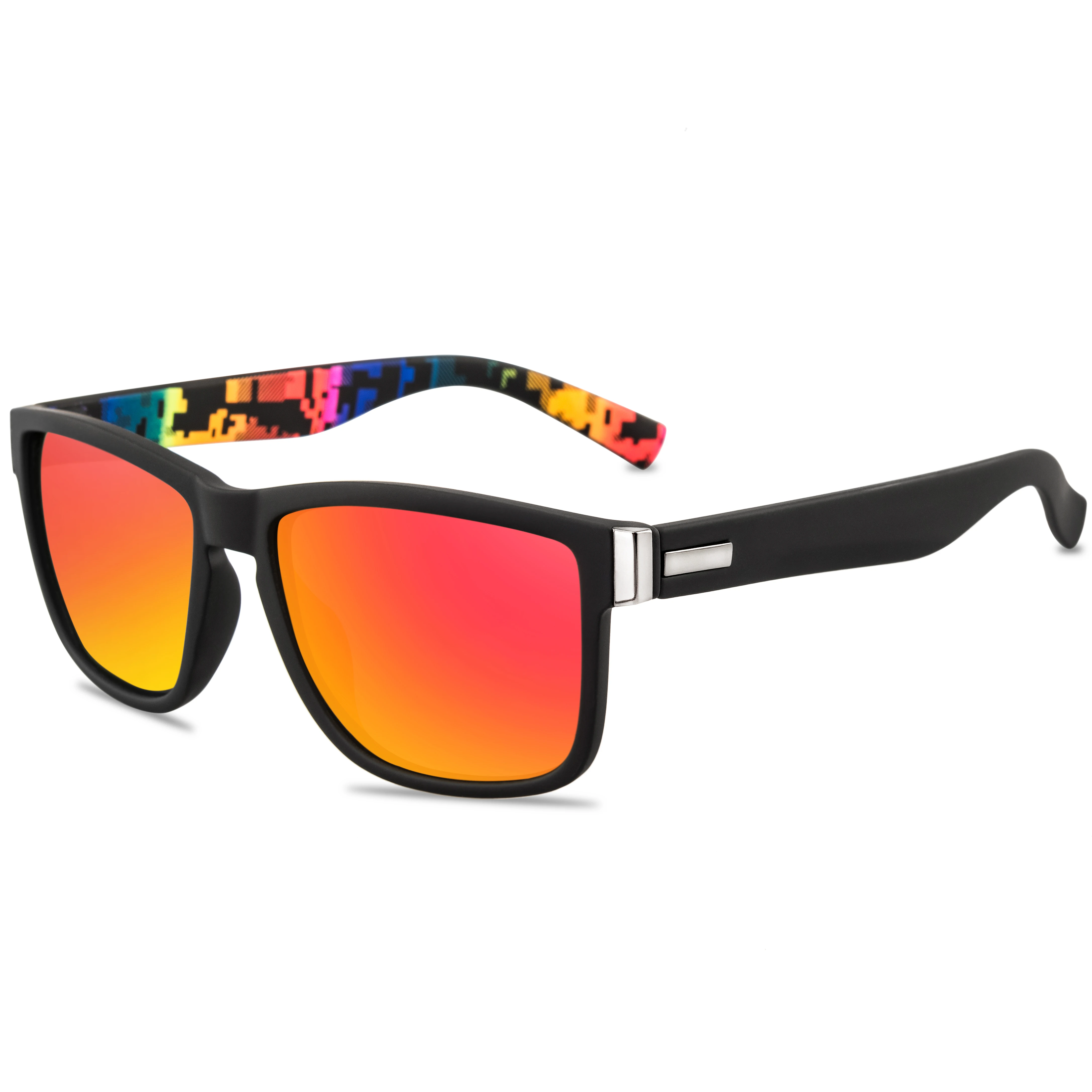 

D518 Brand Designer Plastic Square Frame women men acetate luxury photochromic polarized sunglasses