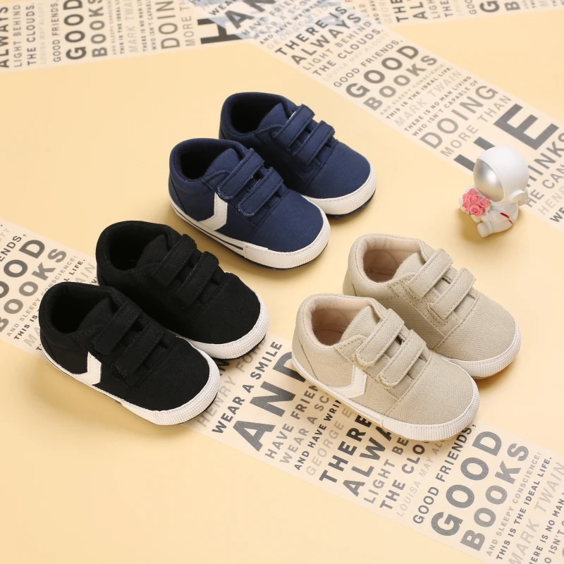

Baby canvas shoes 0-1 year Boys and Girls baby sports and leisure toddler shoes