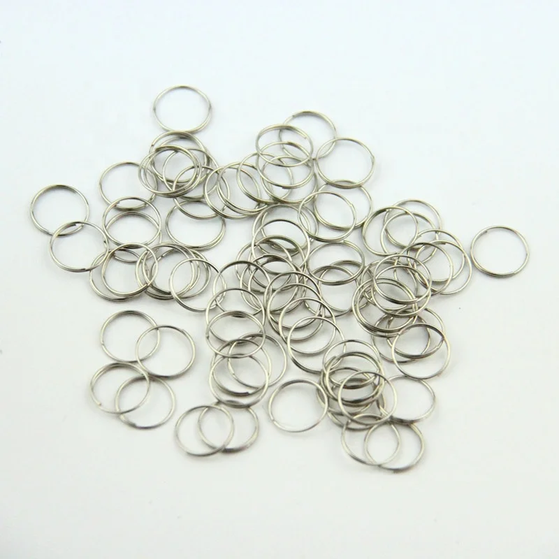 

Hot Selling Household Door Curtain Decoration Metal Ring 11mm Multi Color Steel Ring Hotel Luxury Chandelier Decoration