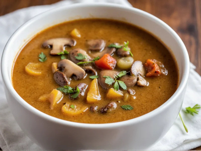 Perfect Vegetarian Mushroom Soup Recipe & Tips