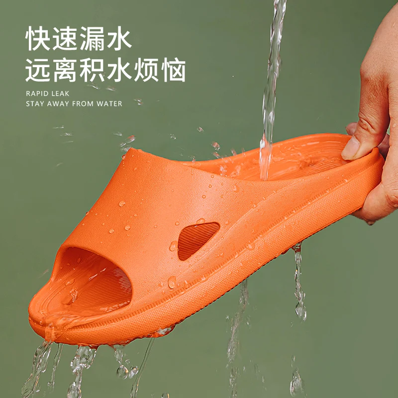 

Women Slippers EVA Non-slip Sandals Bathroom Slippers Beach Shower Ladies Slides, Candy color
