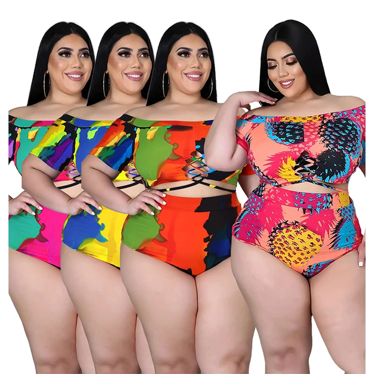 

Womens Swimwear Bikini Swim Suit Set Plus Size Swim Wear Women 2021 Ladies Swim Wear, Picture color