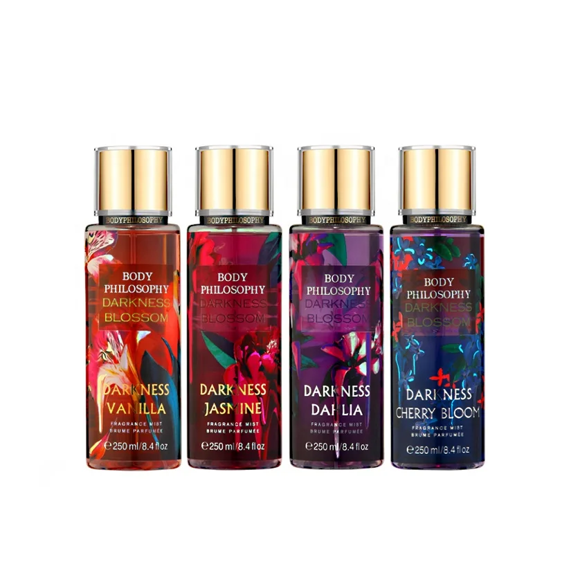 

250ml OEM Customized Natural Flower Scents Women Deodorant Body Perfume Spray
