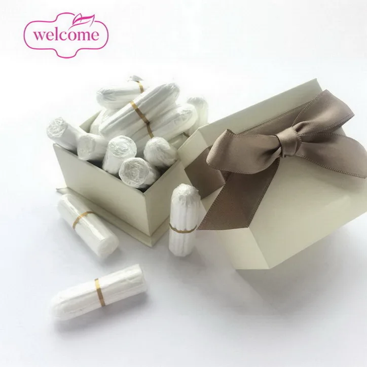 

Private Label GOTS Certified Organic Tampons Comfort Silk Touch Feminine Hygiene Zhejiang Tampon