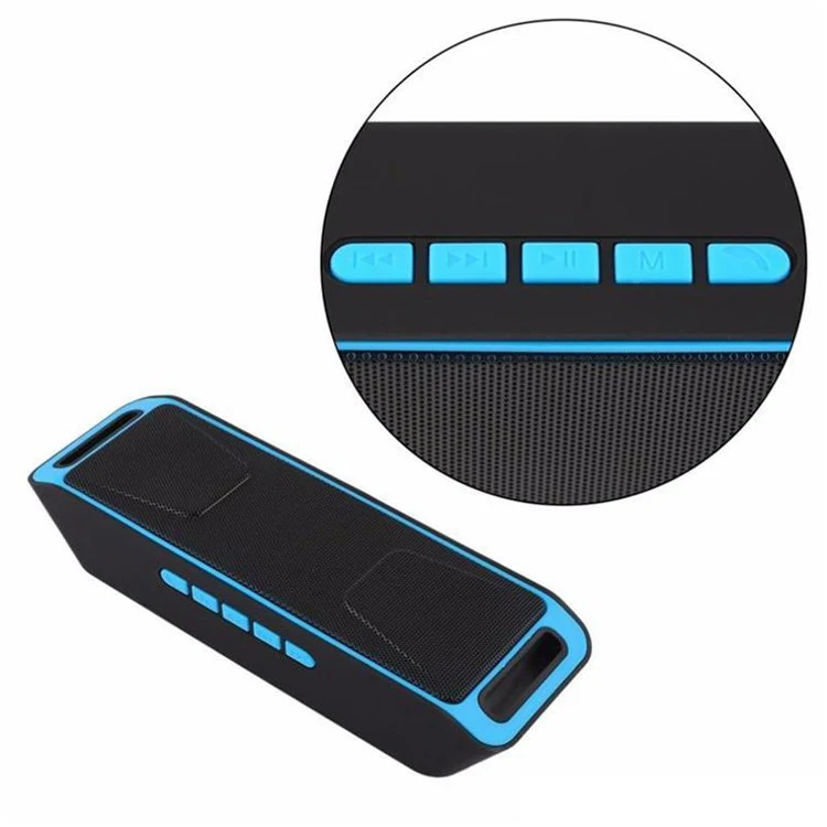 trending products amazon mini Wireless Speaker professional bass blue tooth speaker SC208 - ANKUX.COM