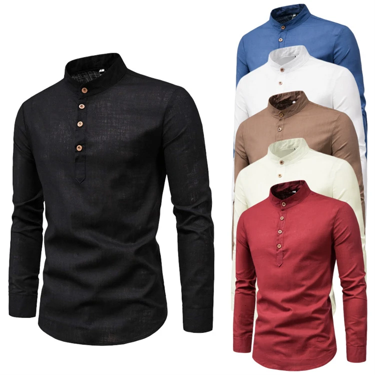 

Wholesale Cheap Long-sleeved Shirt Men's Business Leisure Tooling Professional Work Elastic Men's Long-sleeved Shirt