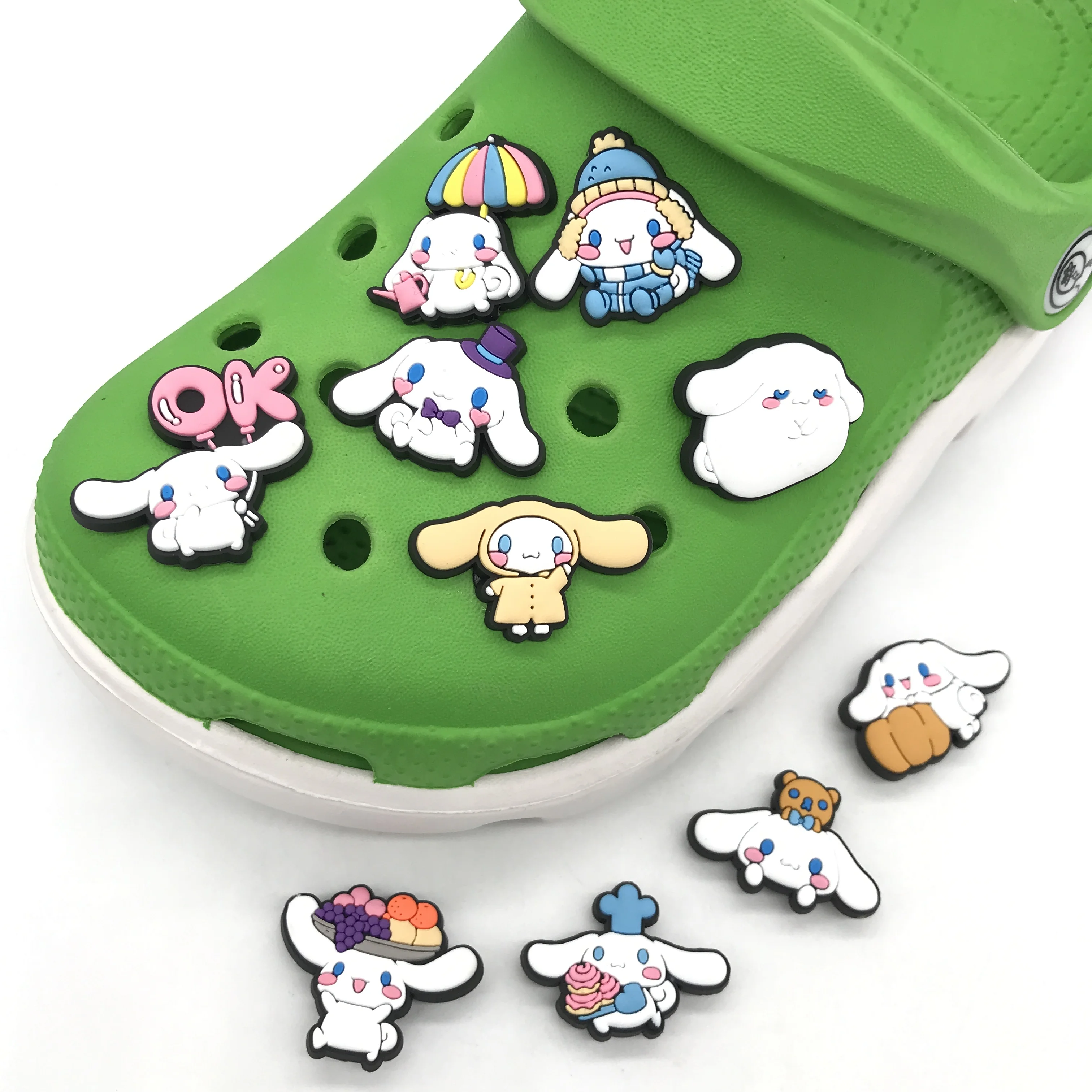 

2022 New design shoes accessories croc charms children gift cartoon sanrio party gifts shoes charms, Picture