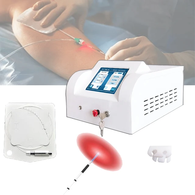 

2021 new arrival endolaser EVLT laser 1470 980 nm endovenous laser treatment EVLT varicose vein laser