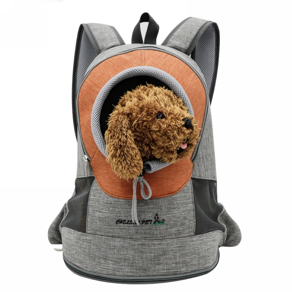 

LDLC 300D dog chest front pack dog carrier bag backpack pet sling carrier, Light gray ,dark gray or custom