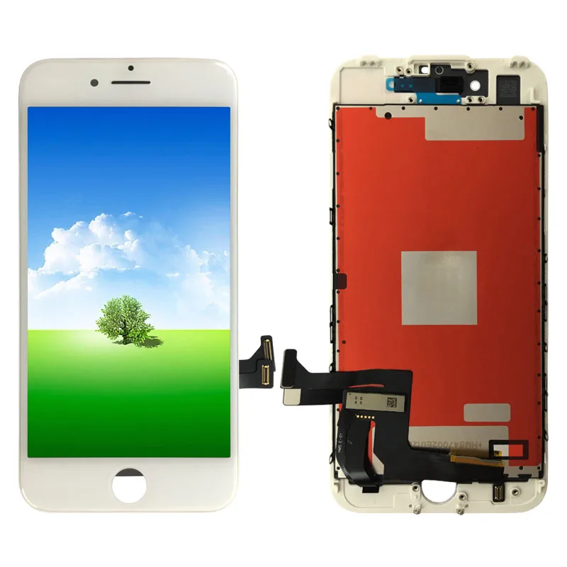 

best price For iphone 7 lcd screen display mobile phones lcd For iphone 7 128gb, Black/white