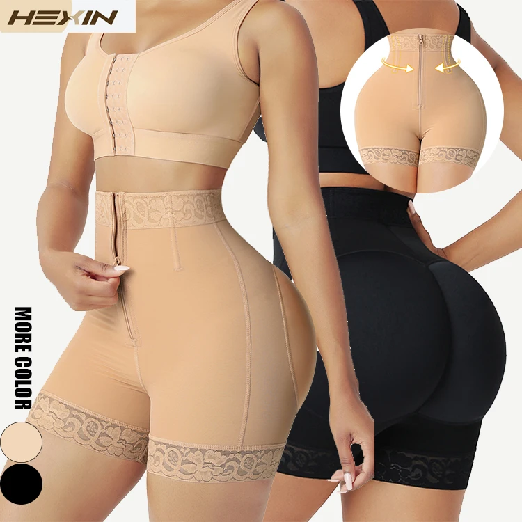 

WAISTDEAR HEXIN Dropshiping Service Seamless Body Shaper Waist Trainer And Thigh Trimmer Shorts Butt Lifter Shapewear For Women