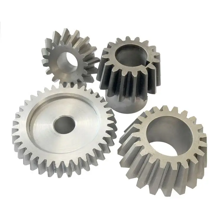 

Factory custom High Precision Metal CNC Machined gears spur fixed pinion stainless steel small bevel gears for sale