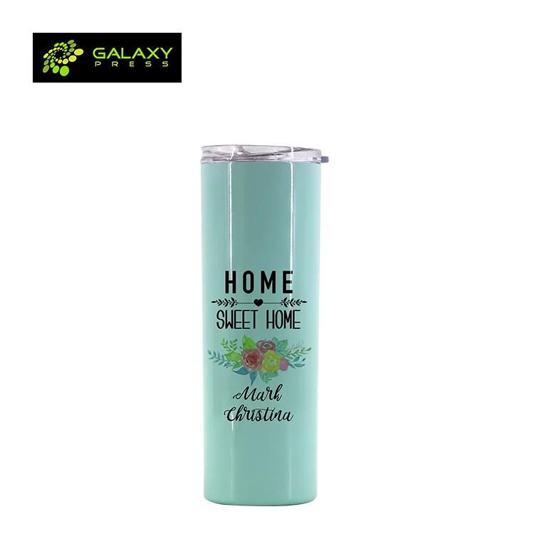 

NEW Colors coming! Dye Blanks 20oz Stainless Steel Bottle for Sublimation Printing, White, silver, yellow, mint green, purple