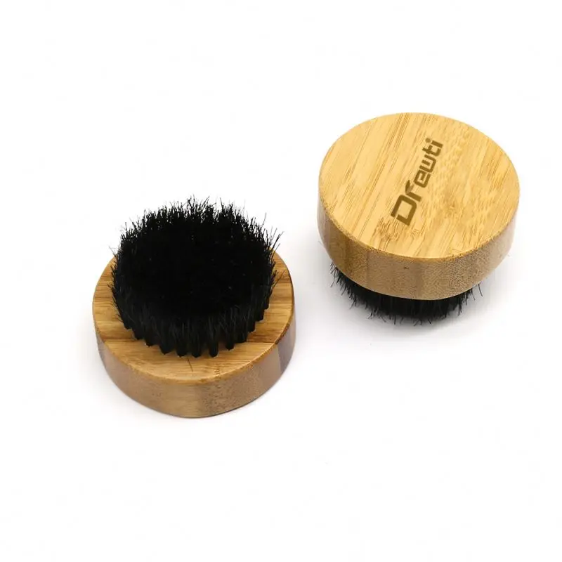 

Beard Brush Wholesale For Men Stiff Long Handle Mens Grooming Kit Eco Friendly Wood Stylerblack Nylon&Boar Bristle