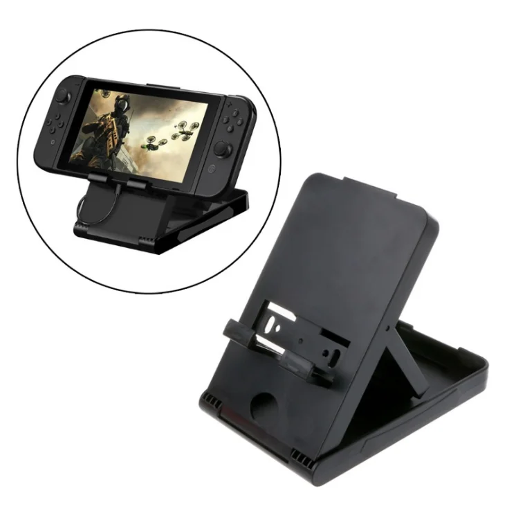 

Game Holder Bracket Stand Dock Cradle for Nintendo Switch Game Console Accessories, Black