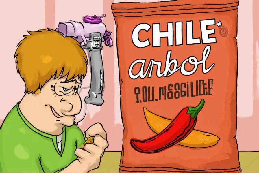 Salsa with Arbol Chiles