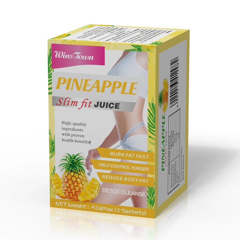 

Factory Slimming Pineapple juice Private Label Loss Weight Healthy Cleansing Instant Powder Fruit Slim Fit Juice