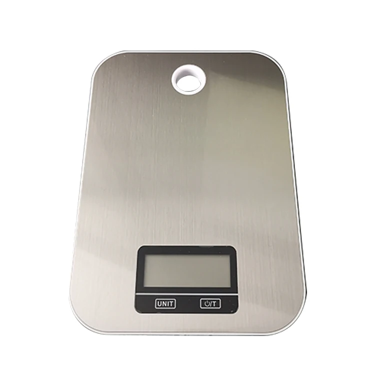 

Amazon Hot Selling Stainless Steel Electronic Weighing Scale Weigh Food Scale Capacity 5 Kg Digital Kitchen Scale