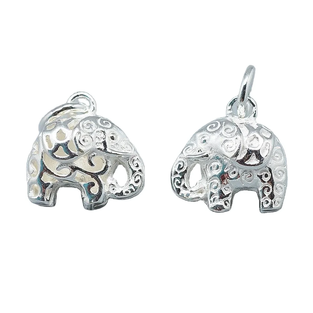 

PandaHall Elephant with Jump Ring 925 Sterling Silver Charm