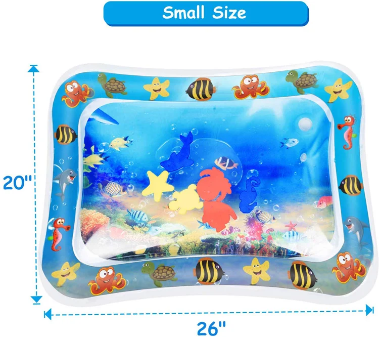 
Inflatable Baby Toddler Infant Tummy Time Water play Mat 
