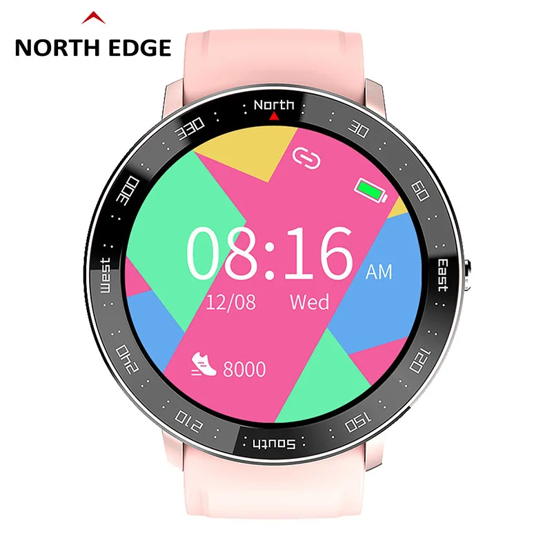 

North edge nl03 Intelligent Multi Sport watch men's and women's touch screen intelligent health monitoring IOS Android version, 3 colors